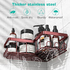 YASONIC Corner Shower Caddy, Rustproof Stainless Steel, No Drilling Wall - Image 3