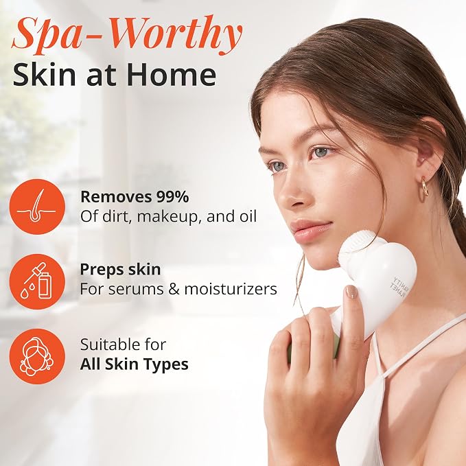 Vanity Planet Raedia Facial Cleansing Brush - Image 2