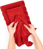 American Soft Linen Premium 3 Piece Towel Set, 1 Bath Towel 1 Hand Towel 1 - Image 5