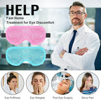 BeeVines Gel Eye Mask, 2 Pack Cooling Ice Masks - Image 2