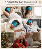 MUSICOZY 3D Silk Bluetooth Sleep Mask Headphones, Mulberry Silk Eye Mask - Image 9