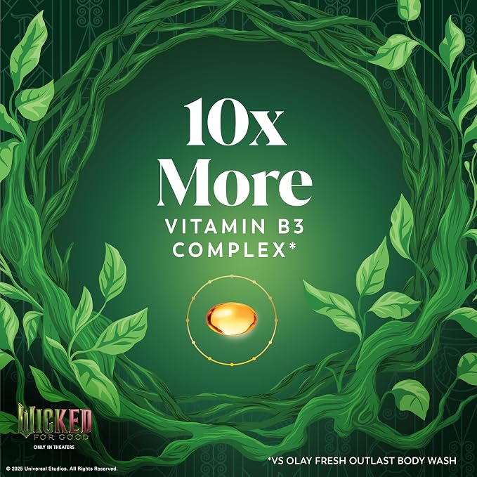 Olay Body Wash for Women, Wickedly Wonderful Elphaba’s Edition, Intensely - Image 7