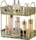 Akinbas 2 Tier Bathroom Organizer Countertop Makeup Perfume Tray Skincare by AKINBAS