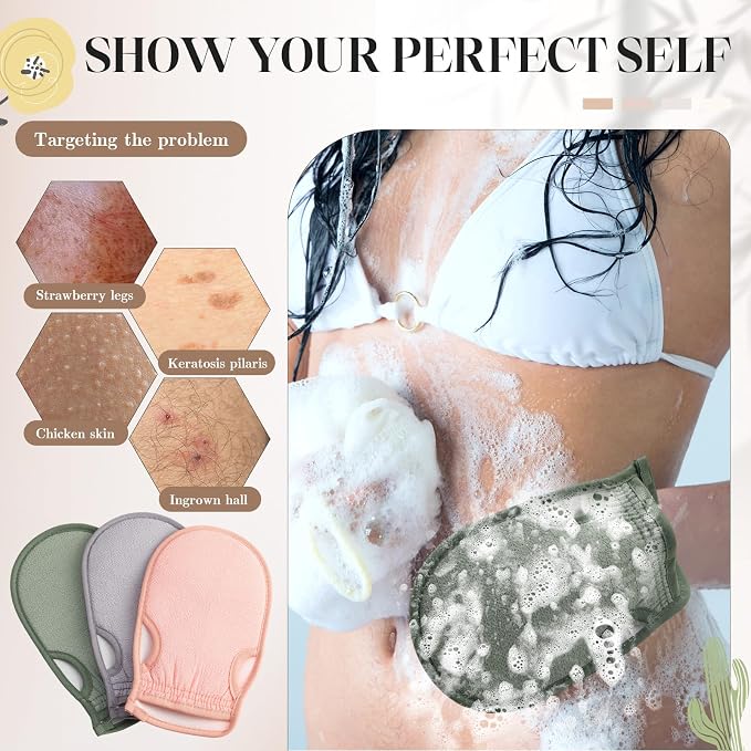 Gilprop 3 Pcs Korean Exfoliating Gloves - Image 6