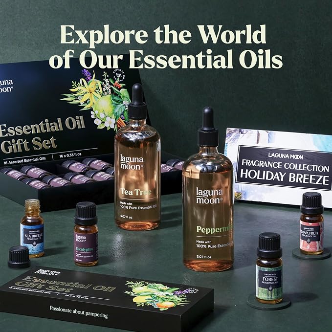 Lagunamoon Essential Oils Aromatherapy Set - Image 9