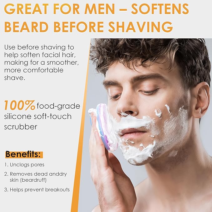 INNERNEED Magnetic Silicone Facial Cleansing Brush – Deep Pore Cleanser - Image 6