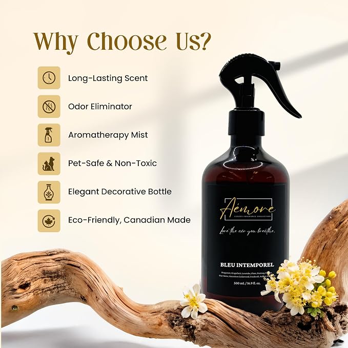Room and Linen Spray/500 ml/Relaxing Home Fragrance, and Bathroom Deodorizer - Image 2