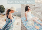 Premium Turkish Beach Towel – 100% Cotton, Quick Dry, Sand Free, Oversized - Image 7