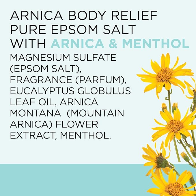Dr Teal's Epsom Salt Magnesium Soak, Arnica Body Relief - Image 7