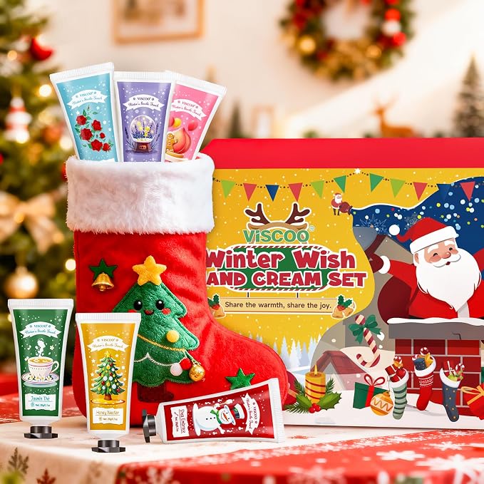 VISCOO 120 Sets Christmas Hand Cream Gift Set - Image 5