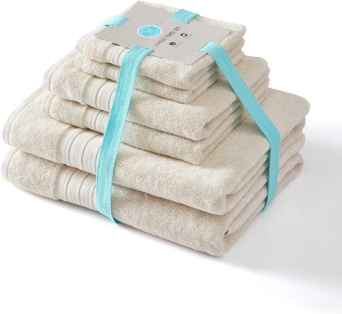 Martha Stewart - Bath Towels, Soft & Absorbent 100% Cotton Towels, Plush 700 GSM - Image 3