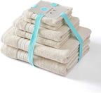 Martha Stewart - Bath Towels, Soft & Absorbent 100% Cotton Towels, Plush 700 GSM - Image 3