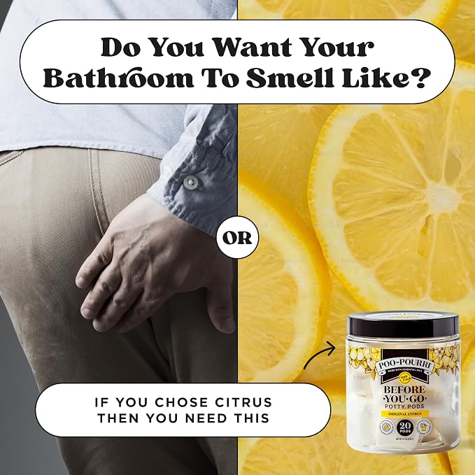 Poo~Pourri Original Citrus Before-You-Go 2-in-1 Toilet Potty Pods 20ct - Image 8