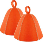 JaGely Sauna Hat for Men Women Sauna Hat Vaporarium Cap Russian Banya Cap for by JaGely