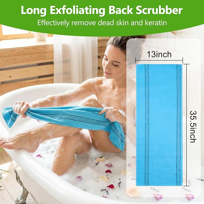 4 Pcs Korean Exfoliating Washcloth - Image 2