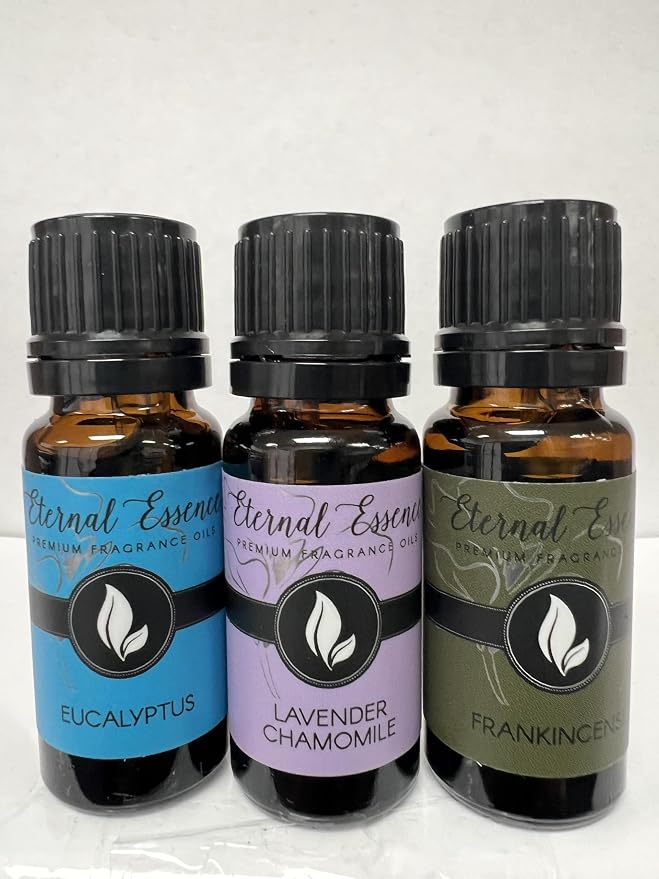Trio - Eucalyptus, Lavender Chamomile & Frankincense - Premium Fragrance Oil - Image 5