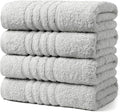 Aibaser Towels - Premium 100% Cotton Bath Towels Set, Lightweight and High by Aibaser