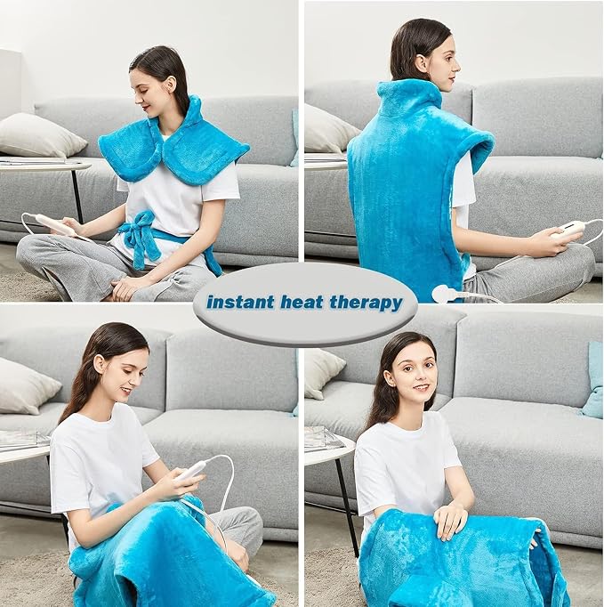 Tefici Heating Pad for Back Pain, Mothers Day Gifts for Women Men Mom Her，FSA - Image 5