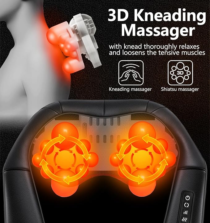 Neck Massager for Pain Relief Deep Tissue - Image 7