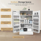 BarberPub Storage Cabinet, Adjustable Shelves, - Image 4