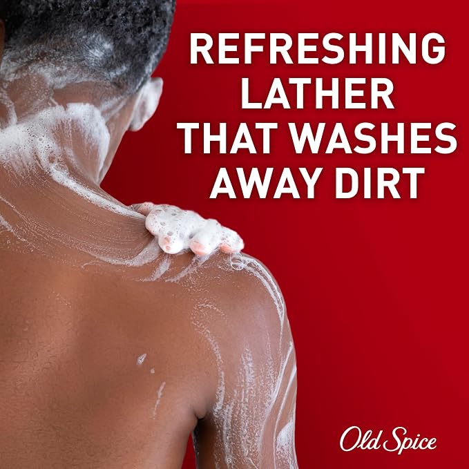 Old Spice Refreshing Body Wash for Men, 3X Defense, 24/7 Shower Fresh - Image 4