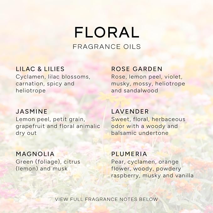 Eternal Essence Oils Floral Set of 6 Premium Fragrance Oils - Image 2