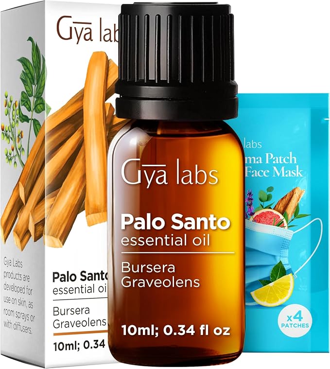 100% Pure Palo Santo Essential Oil by GyaLabs