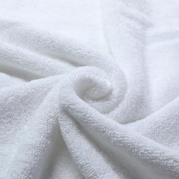 Cotton Bath Towels Set, 2-Piece Set Super Absorbent Quick Drying, Suitable - Image 6