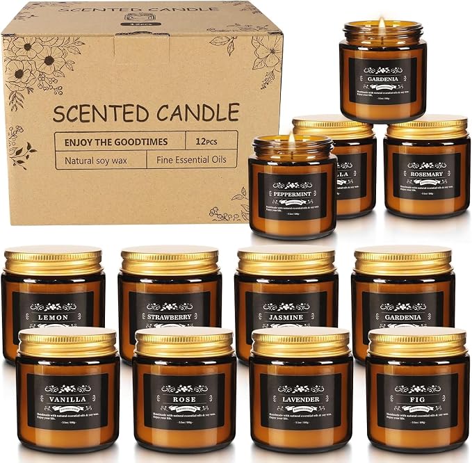 YOROXRG 12 Pcs Scented Candles - Image 7