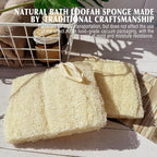 Natural Shower Loofah Sponge, Bath Exfoliating Loofa Body Scrubber, Soft and - Image 6