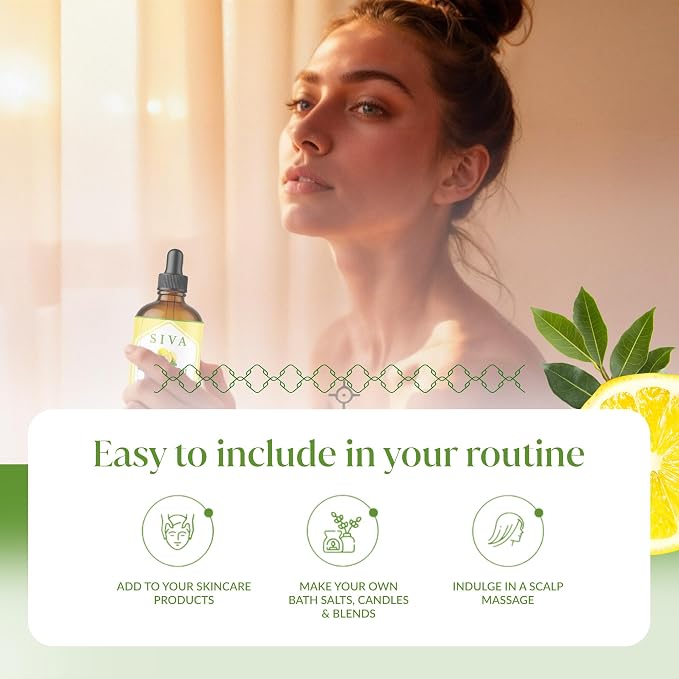 Siva Lemon Essential Oil - Image 6