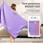 YFONG X-Large Hair Towel Wrap for Women, Super Absorbent Microfiber Hair Towel - Image 5