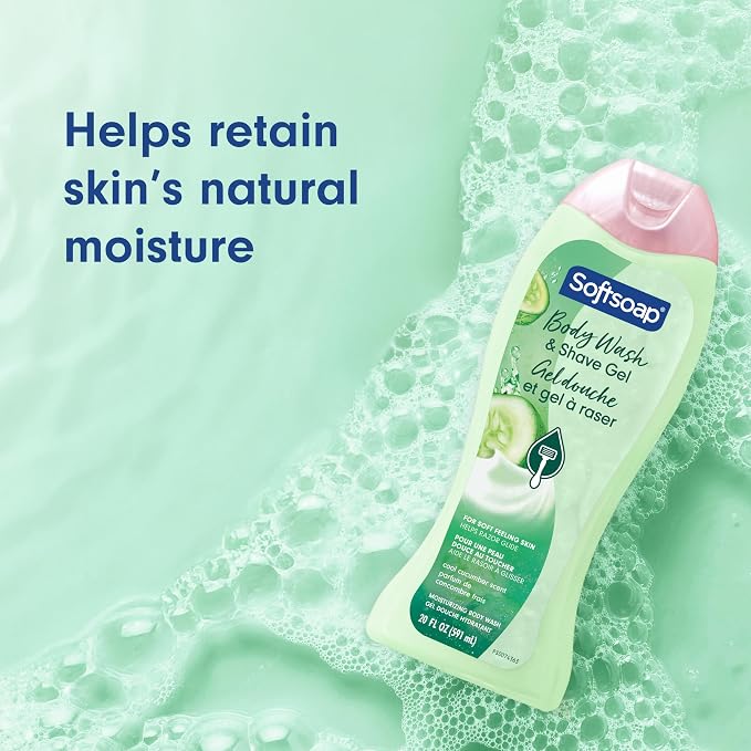 Softsoap Moisturizing Body Wash and Shave Gel, - Image 7