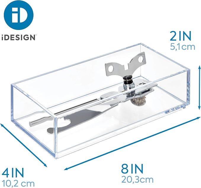IDesign Decorative Countertop Vanity Tray Organizer - Image 3