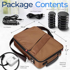 SereneLife Portable Massage Stone Warmer Set - Image 6