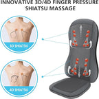 COMFIER Shiatsu Full Back Massager, Massage Chair Pad - Image 2