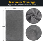 UNIMADE Salon Towels 24 Pack, Super Soft Microfiber Gym Towels, Highly - Image 2