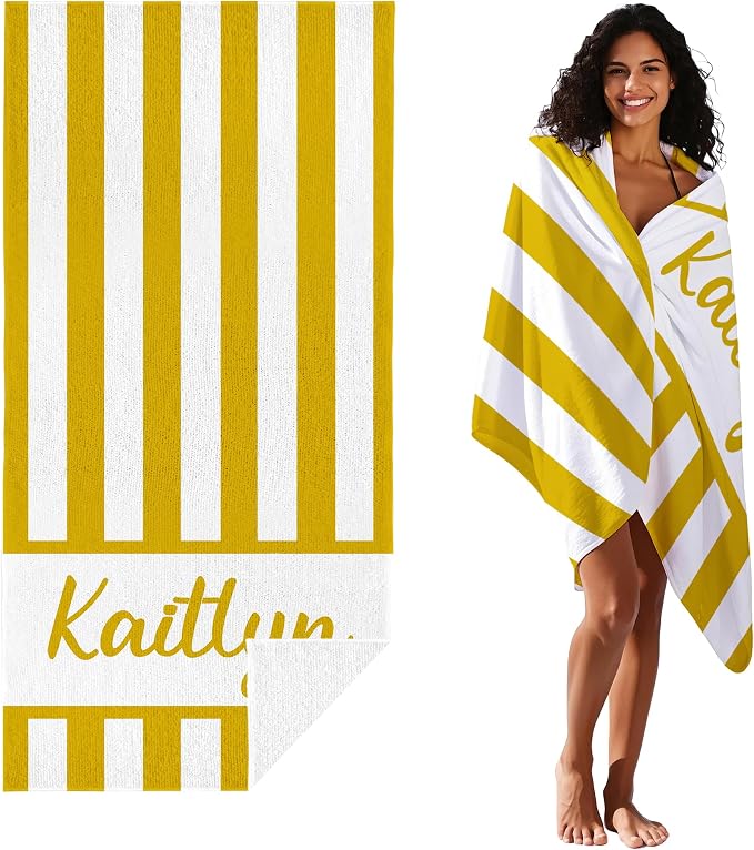 JML Personalized Beach Towel - Image 2