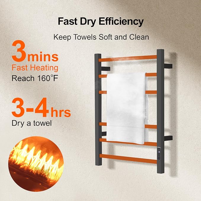 Electric Heated Towel Warmer - Image 5