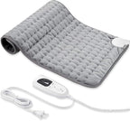 Electric Heating pad with 6 Heat Settings, Auto Shut Off, Dry Electric Heating by VIBOOS