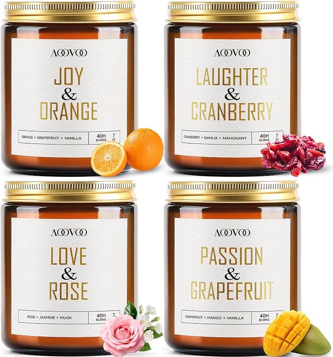 AOOVOO Candle Set by AOOVOO