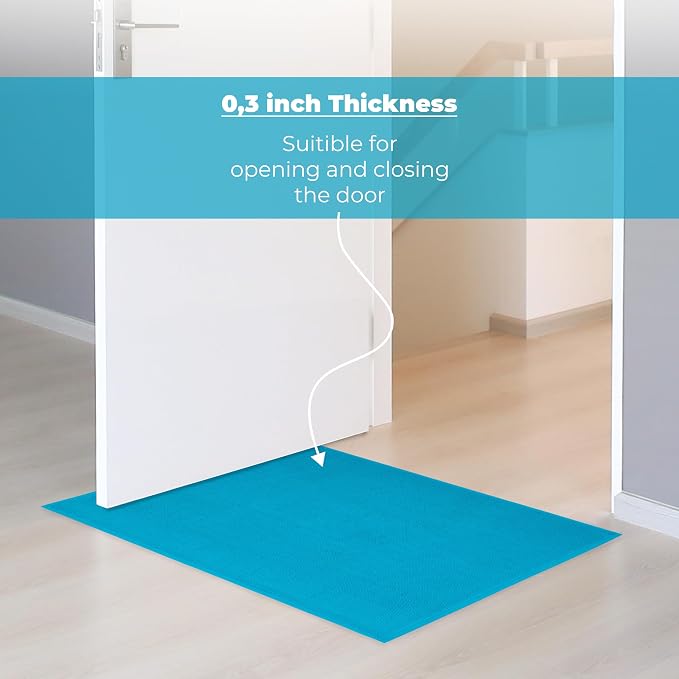 Cotton Paradise 100% Cotton Non Slip Bath Mats - Image 4