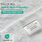 Bath Towels 2 Pack, 30 x 60 Inches, Large 100% Cotton Towels, Comfortable - Image 2