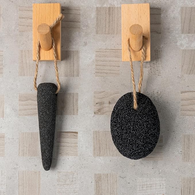 Natural Volcanic Pumice Stone for Feet & Hands. Foot Scrubber for Dead Skin - Image 6