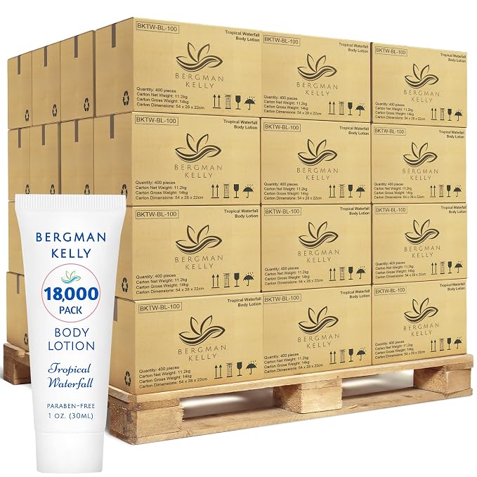 BERGMAN KELLY - Travel Size Lotion - 1 fl oz, 18000 PK, Tropical Waterfall - by BERGMANKELLY