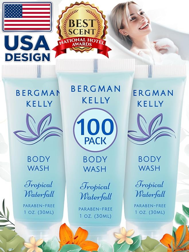 BERGMAN KELLY Travel Size Body Wash, Delight Your Guests - Image 8