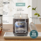 Candle-lite Scented Candles, Moonlight Starry Night, 18 oz Jar, Proudly Poured - Image 3