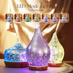Porseme 280ml Essential Oil Diffuser, 3D Glass Aromatherapy Diffusor, - Image 2