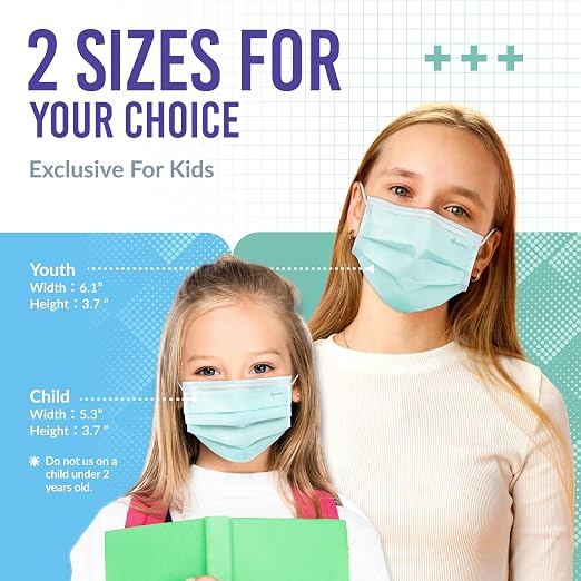 Medtecs Kids Face Mask Disposable - Image 2