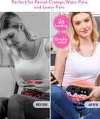 Portable Heating Pad for Period Cramps: Menstrual Heating Pad - Image 3
